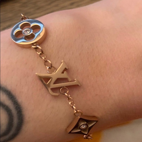 COPY - COPY - Monogram bracelet Idylle Blossom Style - Picture 4 of 4